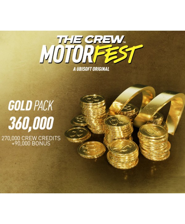 The Crew Motorfest VC Gold Pack - 360,000 Crew Credits DLC XBOX One / Xbox Series X|S Xbox One Key EUROPE